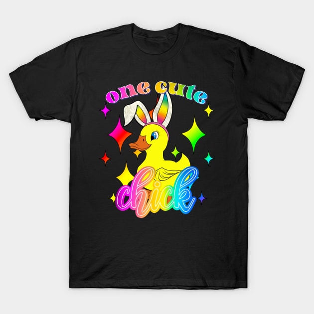 One cute chick T-Shirt by Fourannas